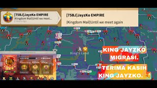 TERIMA KASIH KING KOJAYZ. KING KOJAYZ MIGRASI !! TERIMA KASIH ATAS DEDIKASI NYA - RISE OF KINGDOMS