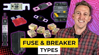 Fuse and Breaker Types 101 - Fuses, Breakers, \u0026 Overcurrent Protection | Ep: 2/6