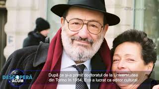 Umberto Eco si cele mai importante scrieri ale sale