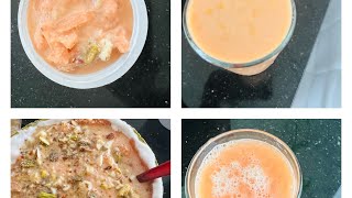 ముంబై స్టైల్ కాంటాలోప్ జ్యూస్ \u0026 షేక్ (Mumbai style cantaloupe juice \u0026shake )muskmelon juice\u0026shake