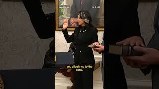 Tulsi Gabbard sworn in as director of national intelligence