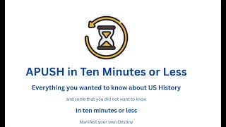 APUSH in Ten Minutes or Less - Unit 1 - European Life