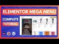 How to Create Mega Menu using Elementor | Elementor Pro Mega Menu tutorial