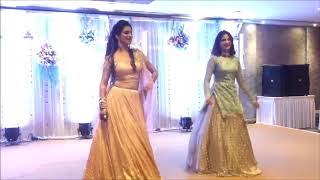 sizzling sisters dance on meri mummy nu pasand nahi tu bride and sister dance eventila