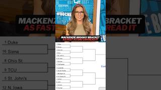 Speed Bracket With Mackenzie Brooks Marchmadness