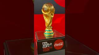 The World Cup trophy isn’t made of gold😳