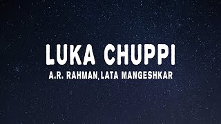 A.R. Rahman, Lata Mangeshkar - Luka Chuppi (Lyrics) Rang De Basanti