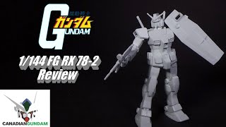 1/144 FG RX 78-2 Gundam Review