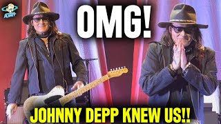 Our INSANE Johnny Depp Concert Experience!! You WON'T BELIEVE What Happened!