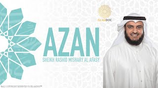 Adhan (Call to prayer) | Mishary Rashid Alafasy | Fajr | Maqam Hijaz ᴴᴰ | ISLAMDOCᴴᴰ