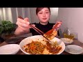 【asmr】korean noodles zhajiangmian mukbang eatingsounds