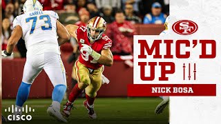 Mic'd Up: Nick Bosa Charges Ahead on 'Sunday Night Football' | 49ers