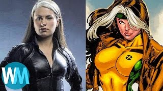 Top 10 Biggest DIFFERENCES Between The X-Men Movies And Comics