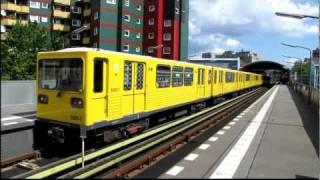 U-Bahn Berlin Züge der U12 HD