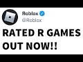 ROBLOX RATED R GAMES