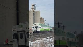 First Trip for Refurbished GO Cab Car 249 on the Milton Line! Jan 27/25 #gotransit#gotrain#oldcabcar