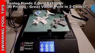 Tenlog Hands 2 Dual Independent Extruder 3D Printer: Dual Color Print \u0026 Duplicate Mode!