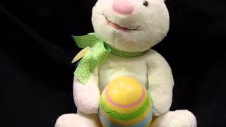 HALLMARK Plush Singing Animated ROCKIN RABBIT Easter Bunny Chick Sings w/ TAG NEW!