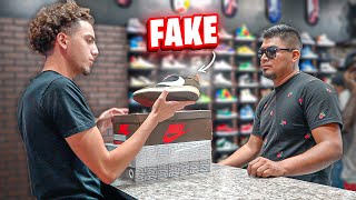 He Tried Selling 2 Fake Jordans!