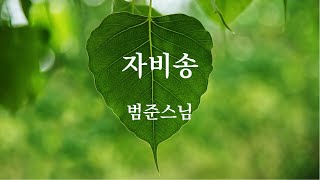 자비송 3시간 연속듣기 - 범준스님 | The Chant of Metta | 명상음악