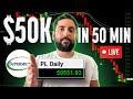 Watch Me Make $50,000 In 50 Min LIVE TRADING $SMCI | Millionaire Day Trader Strategy First Red Day*