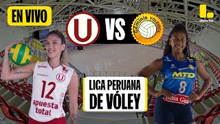 🟡UNIVERSITARIO DE DEPORTES - GÉMINIS🏐 | SIGUE LA LIGA PERUANA DE VÓLEY 2024/25 EN LATINA