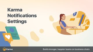 Karma Notifications Settings