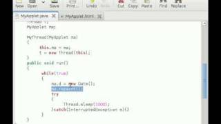 Java Applet Tutorial #11 Digital Clock Applet