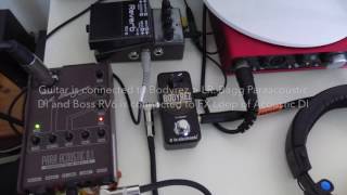 Sound Comparison - LR. Bagg Para Acoustic DI, Bodyrez, Boss RV-6