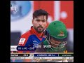 Muhammad Amir and Ahmed Shehzad Fight || Karachi Kings VS Multan Sultans #shorts #kkvsms #levelhai