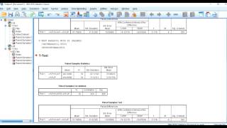 درس 6: اختبار ت لعينتين مرتبطتين | Paired Samples t-test | SPSS