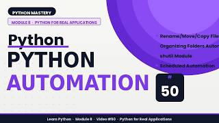 Python Automation Tutorial | Automate Files & Folders Using Python | HNM Technologies