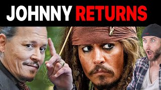 HE’S BACK! Johnny Depp RETURNS to Pirates Of The Caribbean after Amber Heard LOSES
