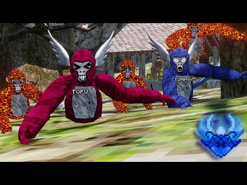 Running Gorilla Tag Competitive Lobbys Youtube
