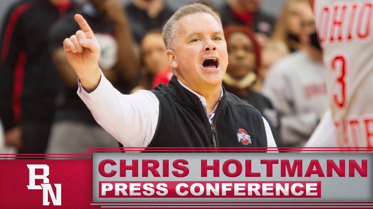 Ohio State: Chris Holtmann Press Conference After Beating Michigan ...