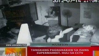 BT: Tangkang pagnanakaw sa isang supermarket sa San Mateo, Rizal, huli sa CCTV