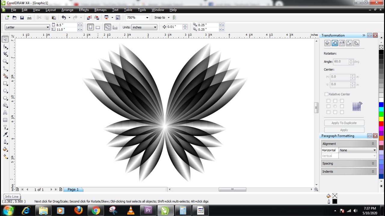Design In Coreldraw Youtube