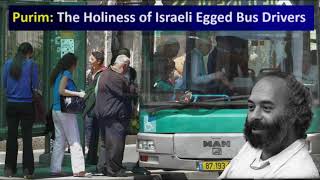 Shlomo Carlebach - Holiness of Israeli Egged Bus Drivers  ON PURIM / Knowing How to Wipe Out Amalek