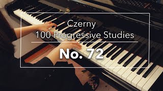 Czerny op.139, No.72, from 100 Progressive Studies