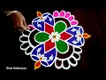 928🌻5*3 Dot🌻Very Easy and Simple Rangoli🌻New Design🌻Karthigai Deepam🌻New year🌻Margazhi Special Muggu