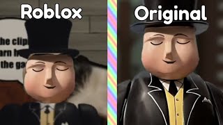 PLEASE SIR I NEED THIS! Original Vs Roblox Comparison