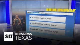 North Texas welcomes 2025 with sunny skies and mild temperatures