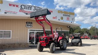 Mahindra 5100 Series 5155 55HP Shuttle 4WD Utility Tractor With Loader