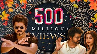 Arabic Kuthu Song Hits 500 Million 🔥Views On Youtube