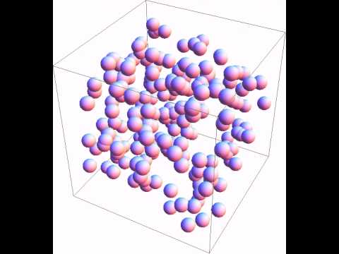 Simulation of ideal gases with Mathematica (UAM-I Computational Physics)