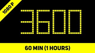 ⏱ 3600 Sec Timer / 🔊 Alarm / 👍 Simple Timer / 60 Min / 1 Hours Timer