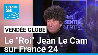 Vendée Globe : le Roi  et doyen de la course Jean Le Cam sur France 24 • FRANCE 24