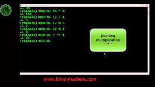 Ruby Programming Part 9 (Arithmetic Operators)