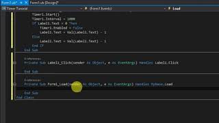 #VBcode HOW TO MAKE COUNTDOWN USING VISUAL BASIC with codes in the description (BEGINNERS)