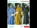 model kumpulan gamis terbaru 2022 gamis cantik trendy untuk lebaran